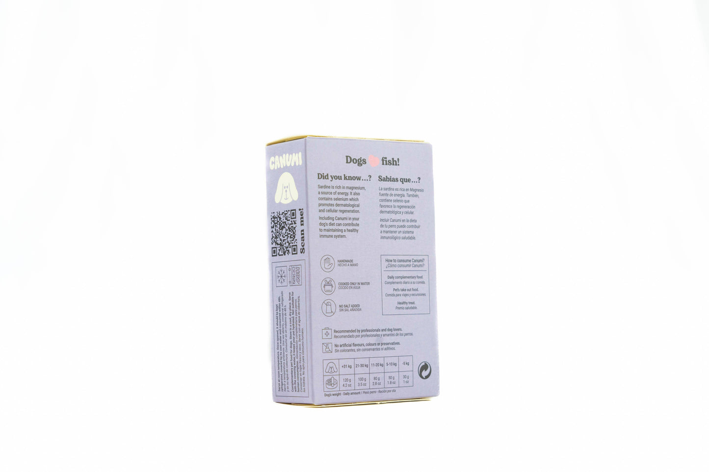 Sardines sauvages pour chien