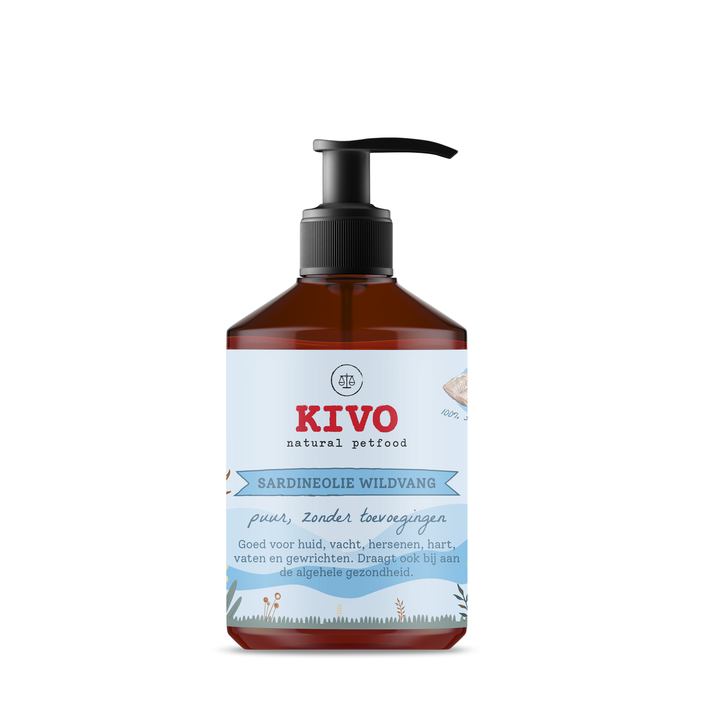 Huile de sardine Pure Wildvang - 500 ml