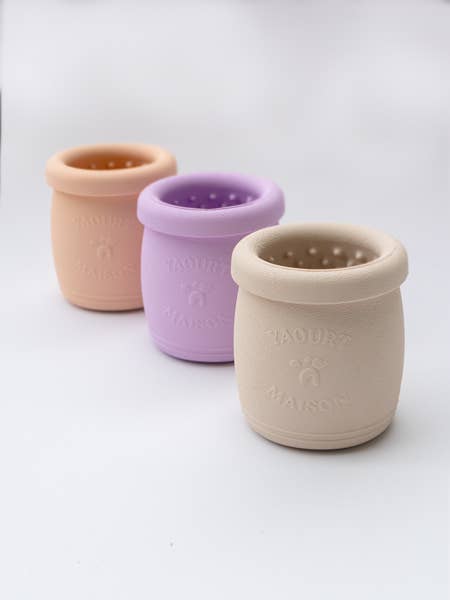 Yoomy Pot - Jouet d'occupation pour chien - Peach