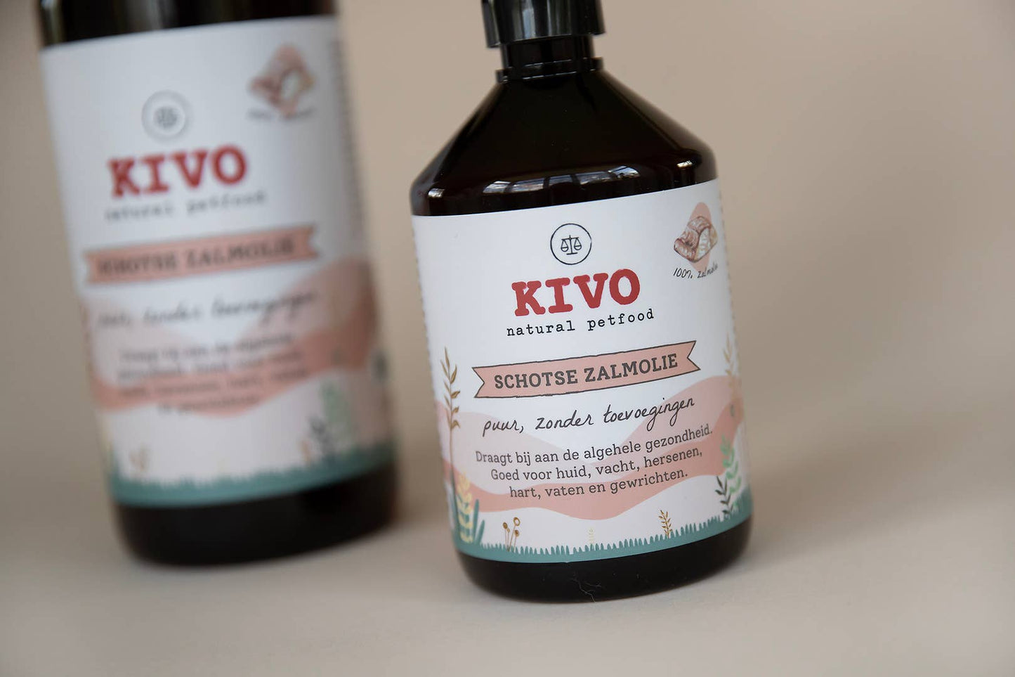 Huile de saumon écossaise : 500 ml