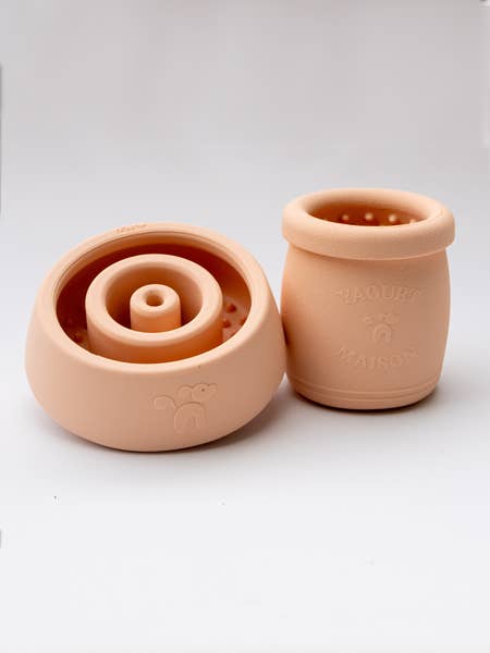 Yoomy Pot - Jouet d'occupation pour chien - Peach