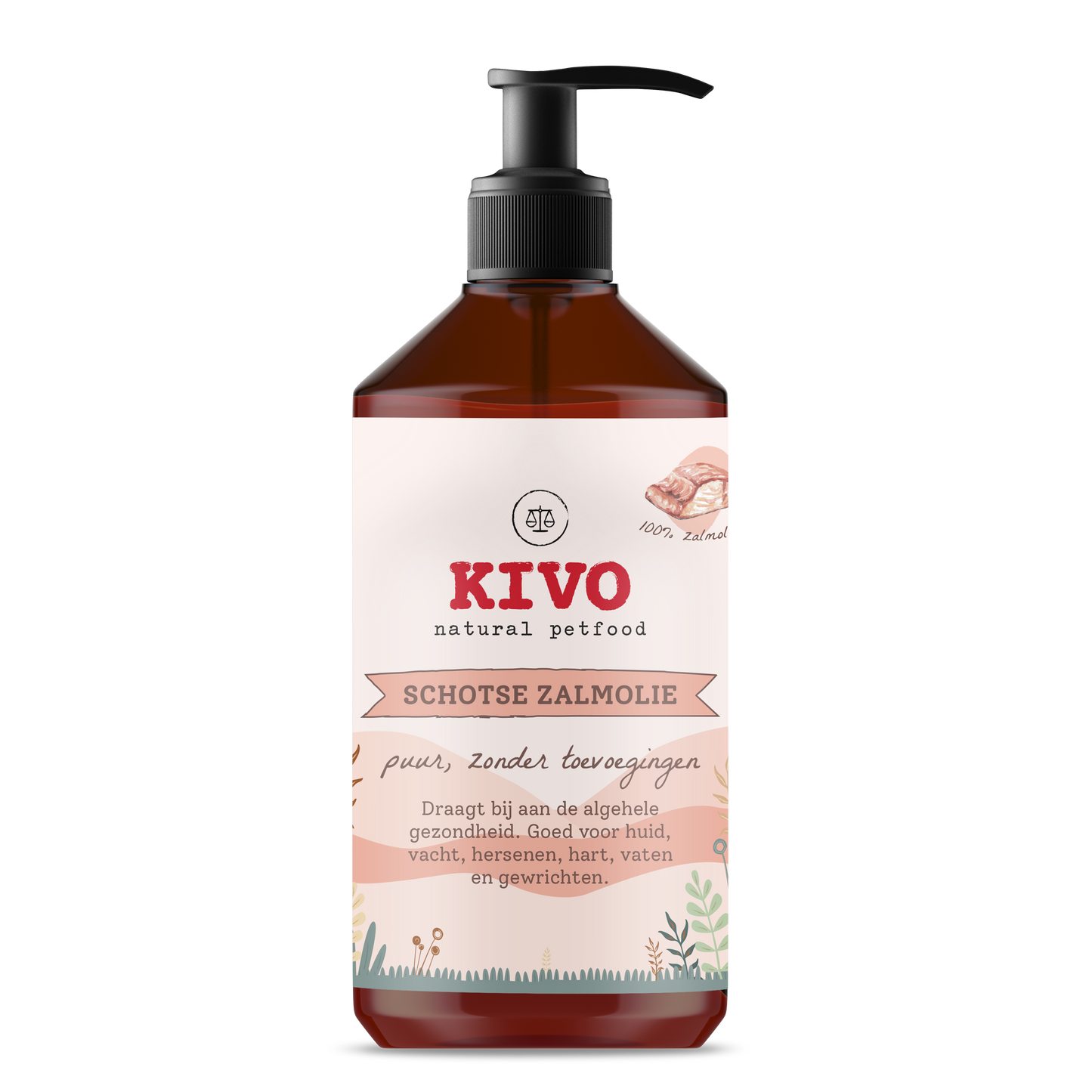 Huile de saumon écossaise : 500 ml